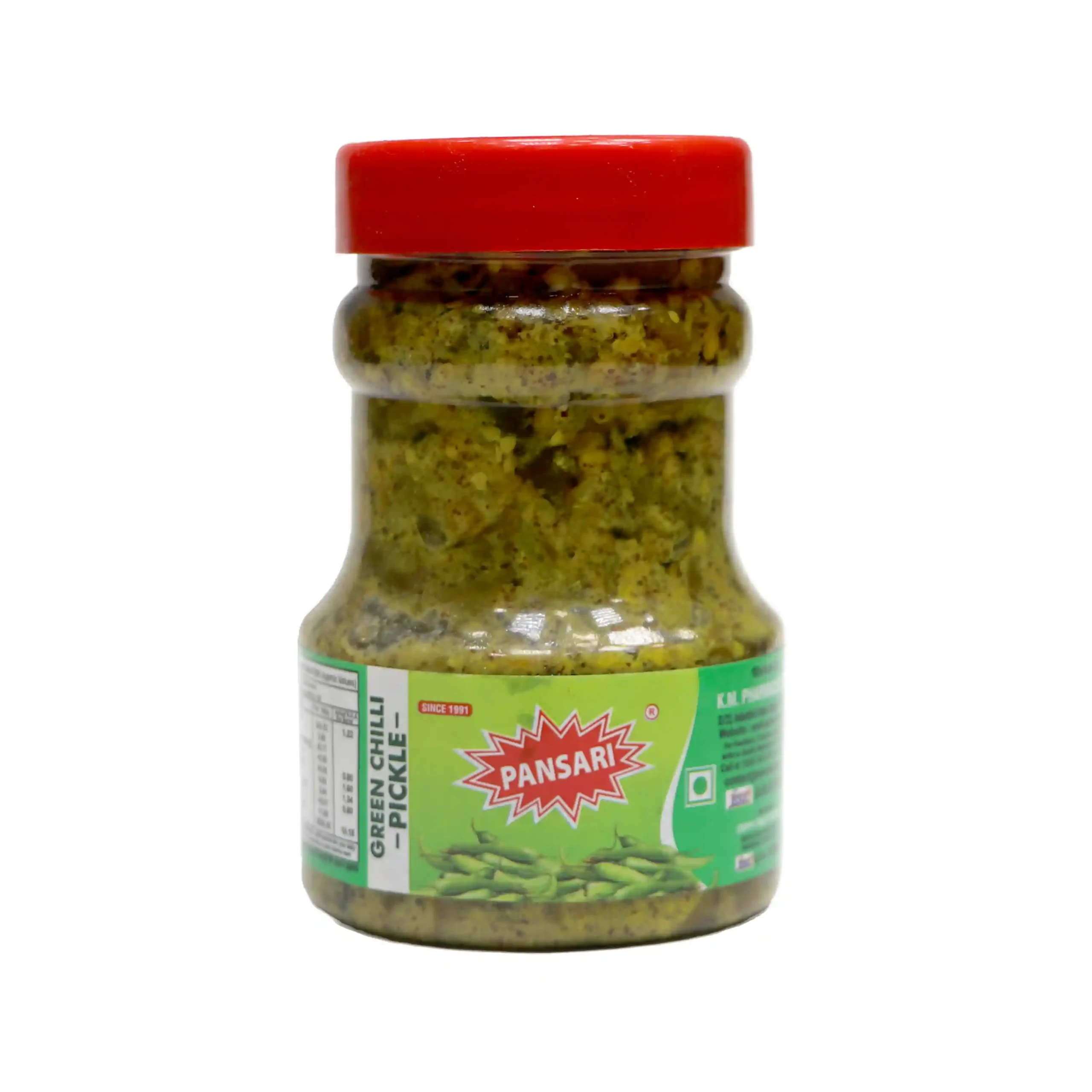 Pansari Green Chilli Pickle – Spicy Indian Achar in Mustard Oil | Buy Green Chilli Pickle Online | Pansari Masala