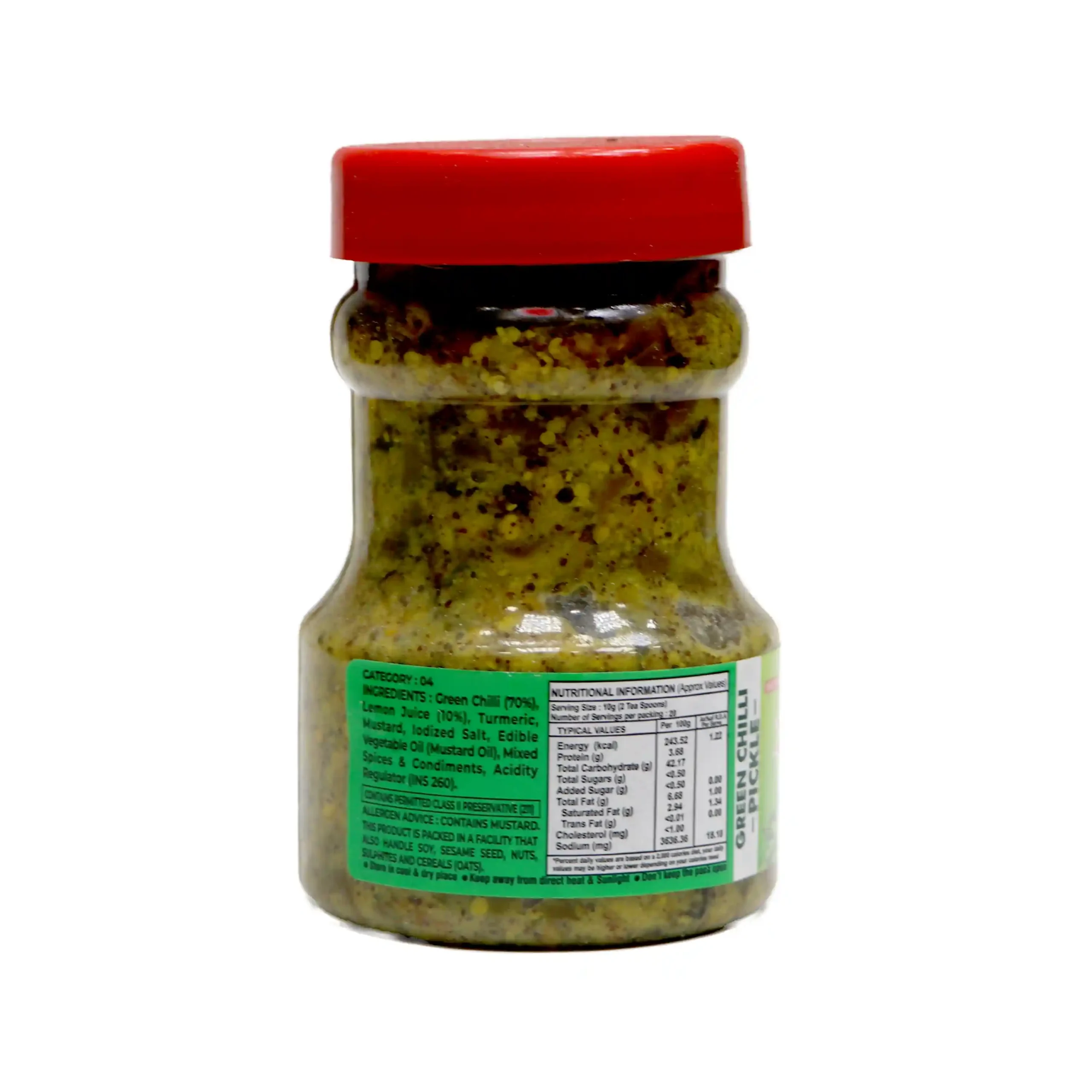 Pansari Green Chilli Pickle – Spicy Indian Achar in Mustard Oil | Buy Green Chilli Pickle Online | Pansari Masala