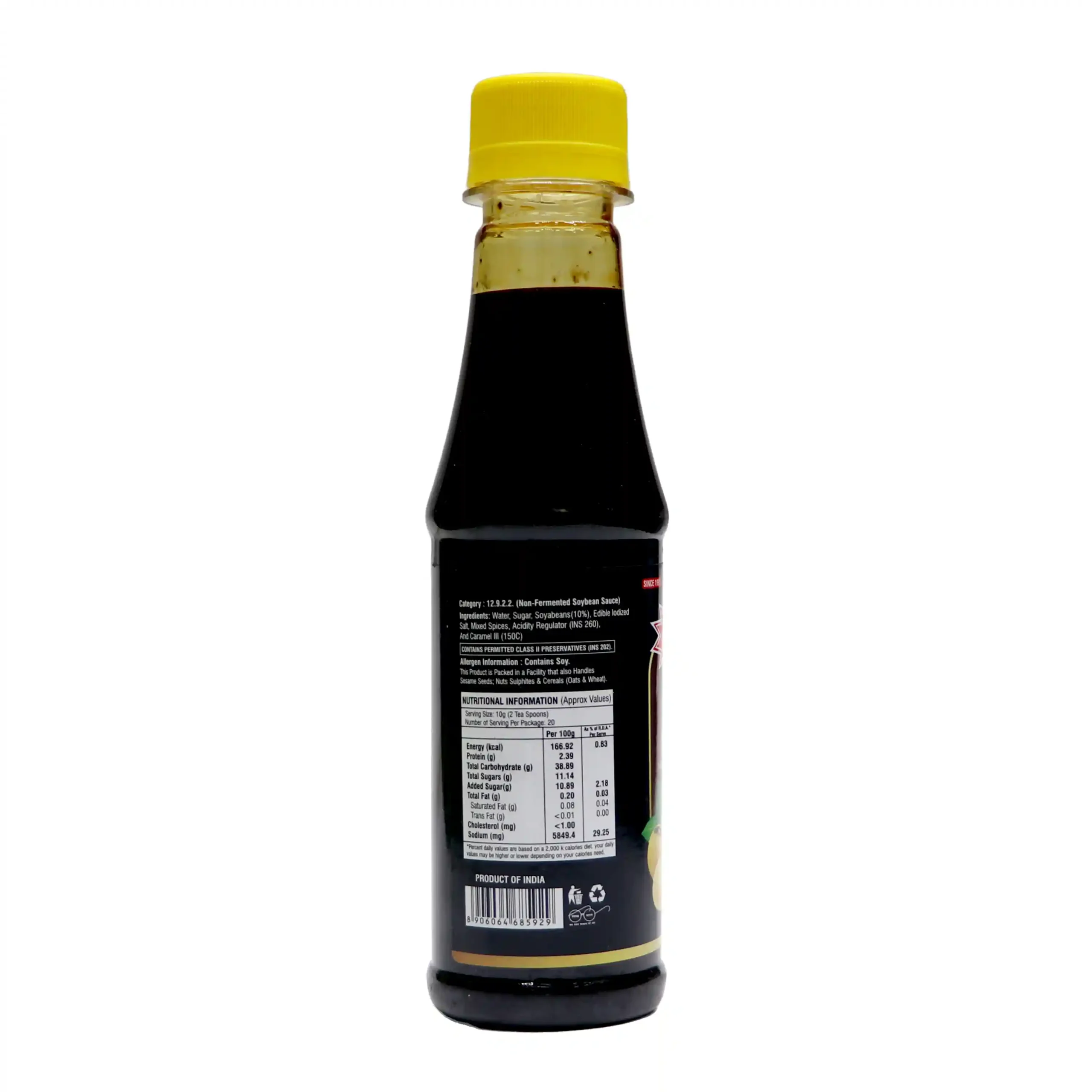 Pansari Soya Sauce bottle – Authentic dark soy sauce for cooking, fried rice, and noodles