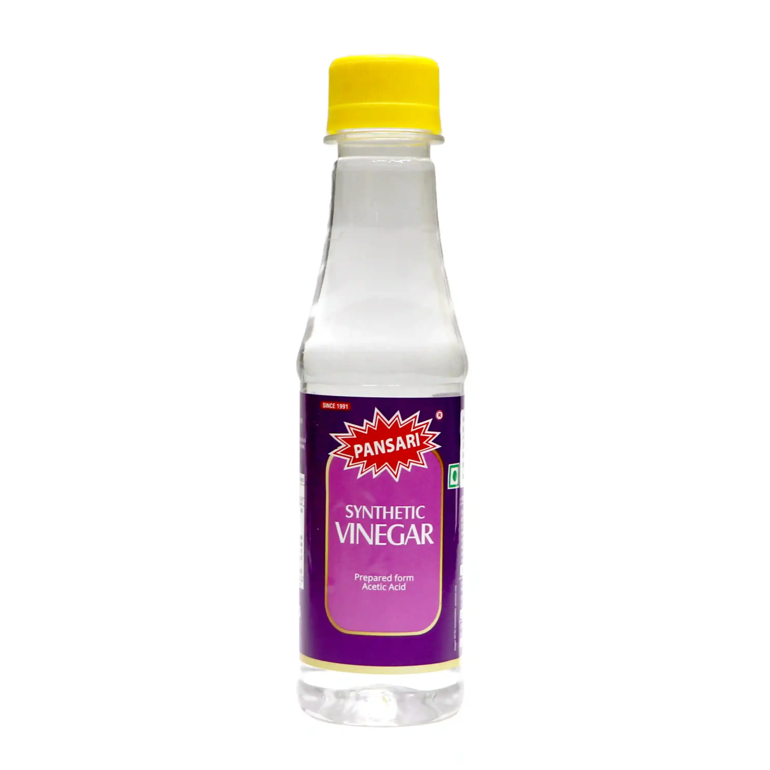 Pansari White Vinegar 500ml bottle – Natural distilled vinegar for cooking, pickling, and cleaning