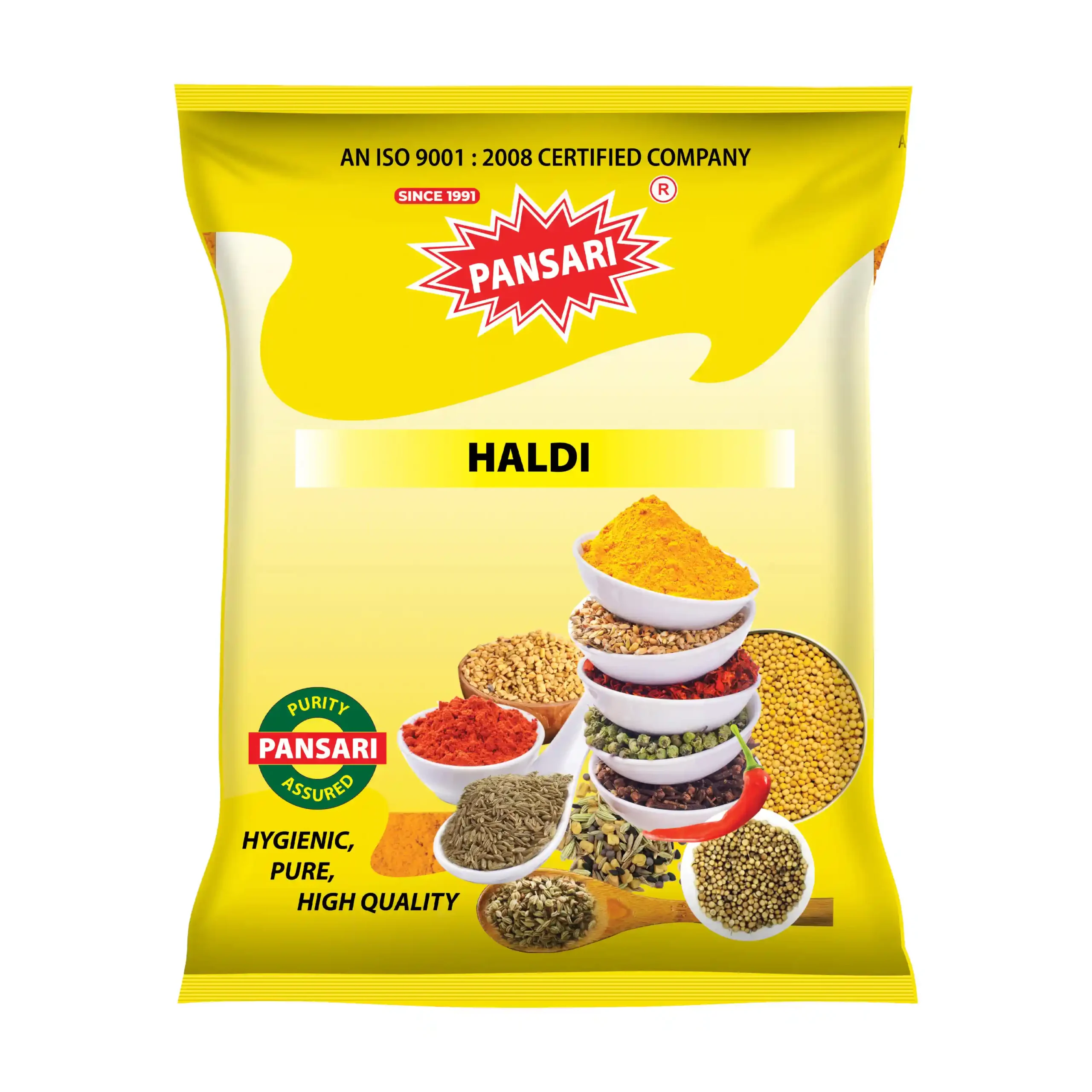 Premium Pansari Haldi Powder pack – pure turmeric powder