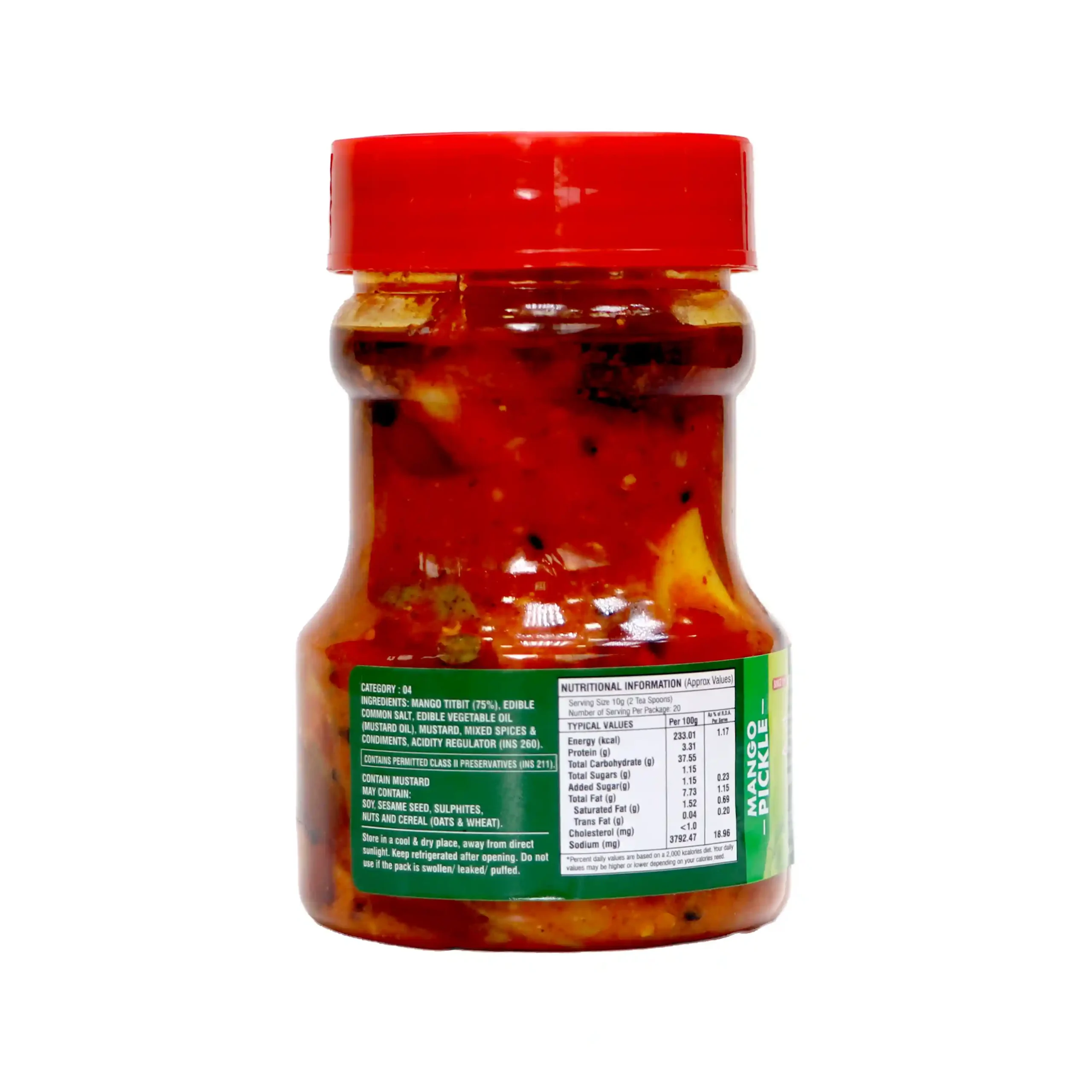 Pansari Mango Pickle – Authentic Indian Aam Ka Achar in Mustard Oil