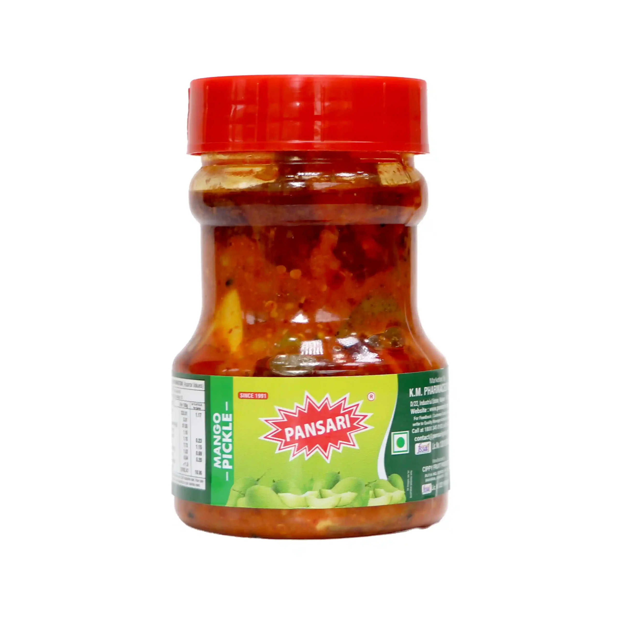 Pansari Mango Pickle – Authentic Indian Aam Ka Achar in Mustard Oil
